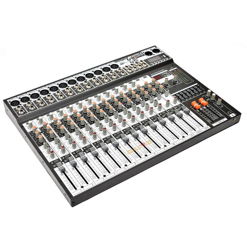 Mesa de som soundcraft sx1602fx-usb 16 canais - Mesa de Som